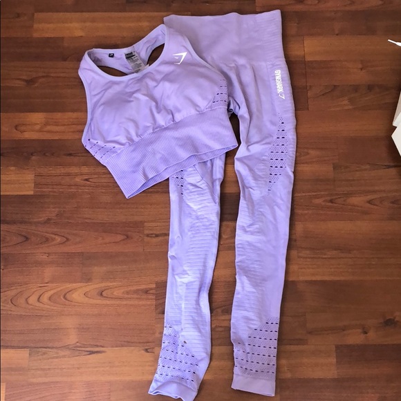 Gymshark Other - Gymshark Energy Seamless Set in Lilac